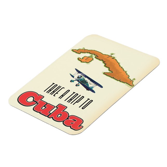 Cuba Semester affisch Magnet (Vänstra Sidan)