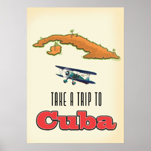 Cuba Semesteresaffisch Poster