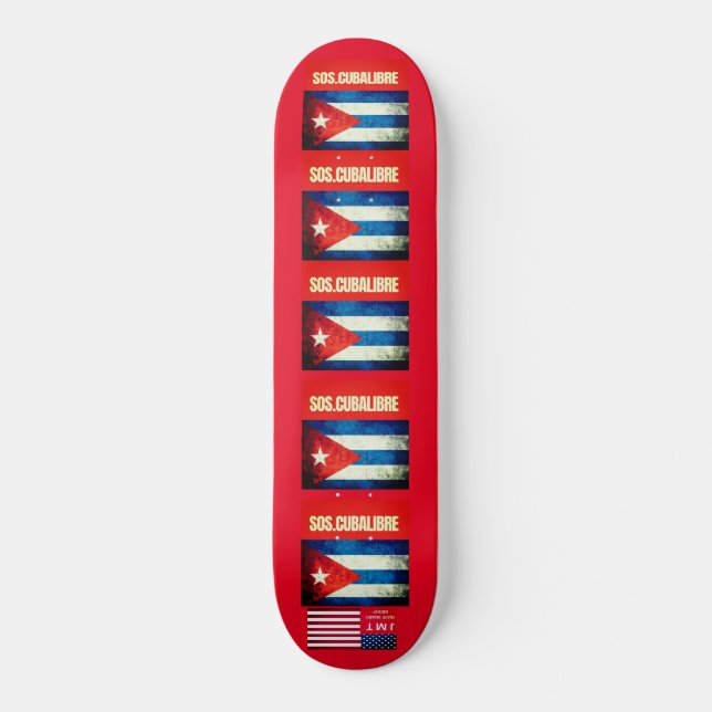 CUBA Skateboard (Framsida)