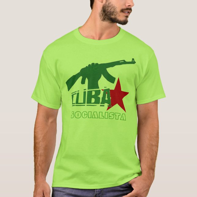 CUBA SOCIALISTA TEE SHIRT (Framsida)