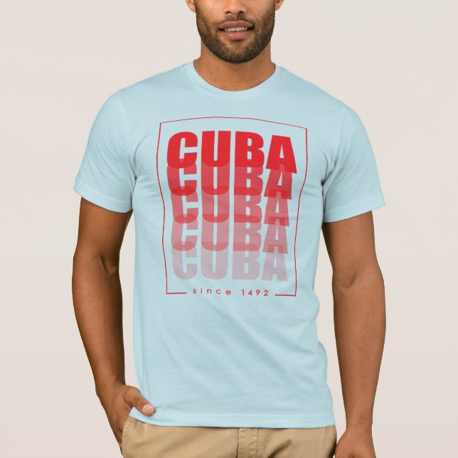 Cuba T Shirt (Framsida)