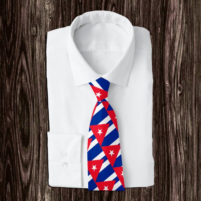 Cuba Ties, mode Cuban Flagga, business Slips (Skapare uppladdad)