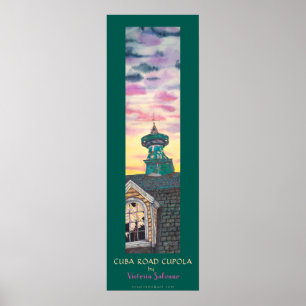 CUBA VÄG KUPOL POSTER