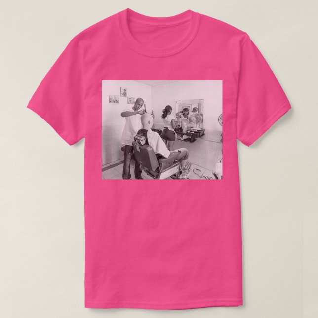 Cuban Barber T Shirt (Design framsida)