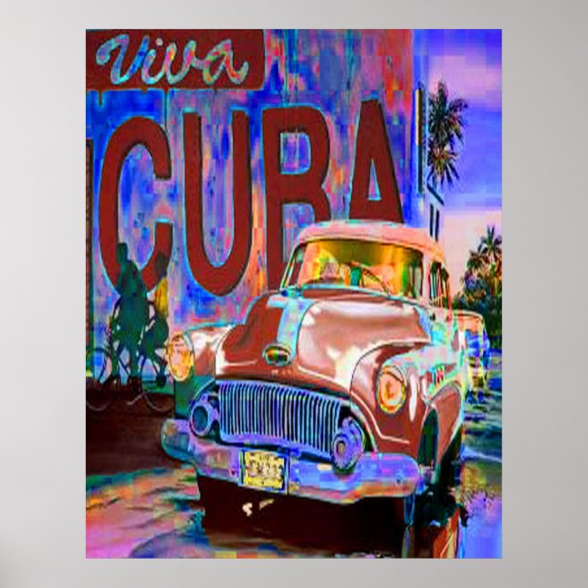 CUBAN BUICK POSTER (Framsidan)