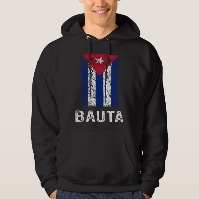 Cuban Flag Bauta Cuban Pride Hoodie (Framsida)