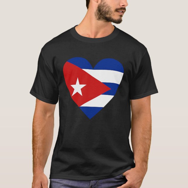 Cuban Flag Cuba Pride Cuba Travel Proud Cuban Cuba T Shirt (Framsida)