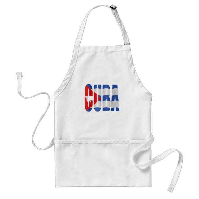 Cuban flag förkläde (Framsidan)