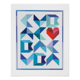 Cuban Heart Poster Perfect Poster