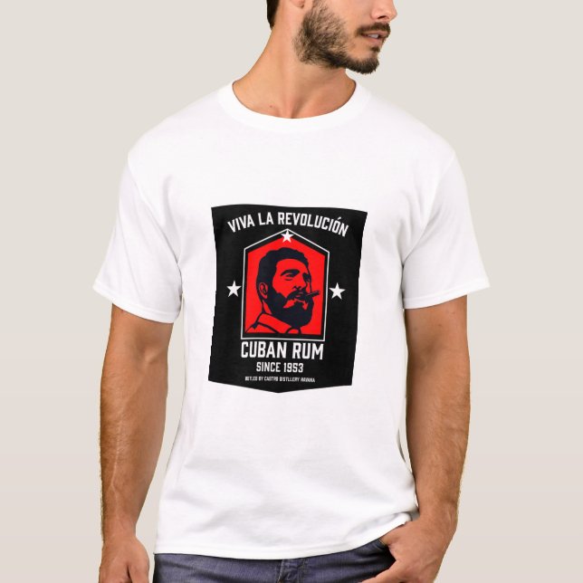 Cuban Libre romdrickare revolutionen  T Shirt (Framsida)