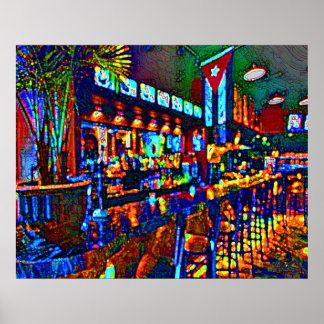 CUBAN PUB POSTER