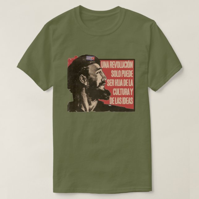 CUBAN REVOLUTION T SHIRT (Design framsida)