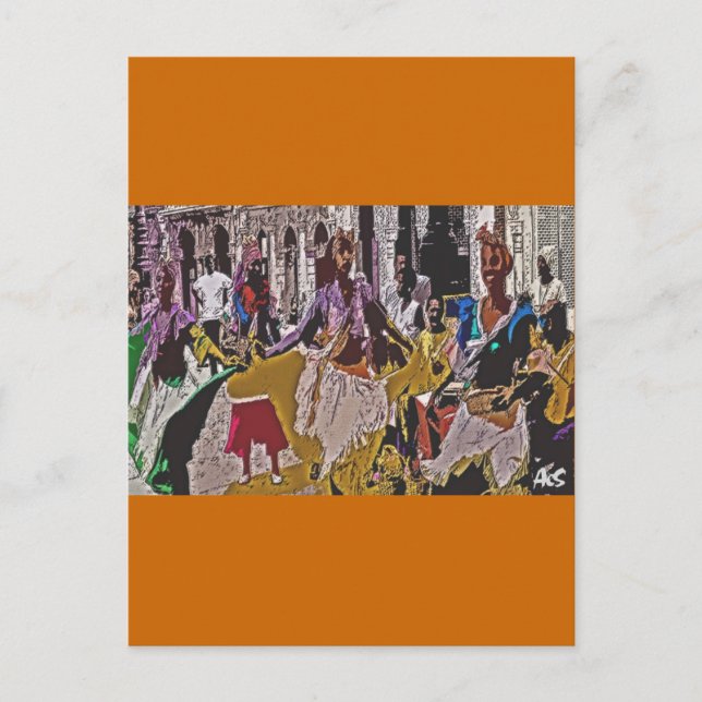 CUBAN RUMBA VYKORT (Framsida)