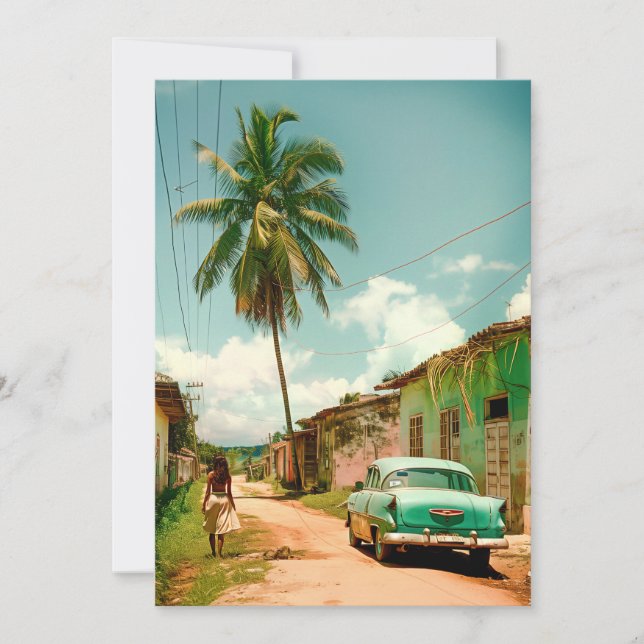 Cubana Del Campo Inbjudningar (Framsida)