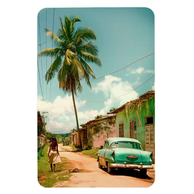 Cubana Del Campo Magnet (Vertikal)