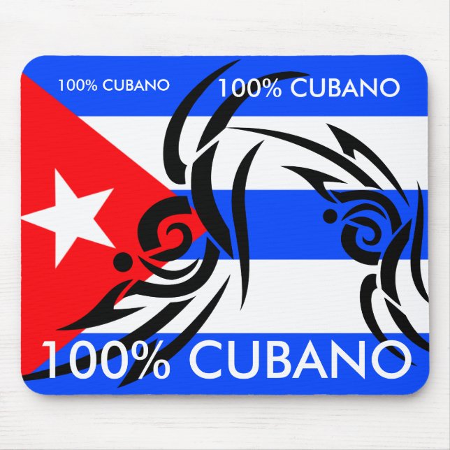 Cubano 100% Mousepad Musmatta (Framsidan)