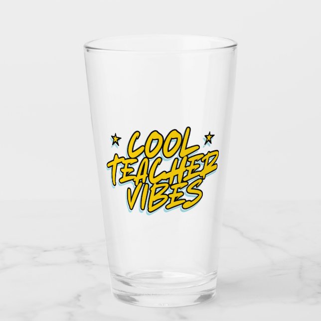 CUBB LÄRARE VIBES LÄRARE DAGENS PRESENT GLASKOPP (Framsida)