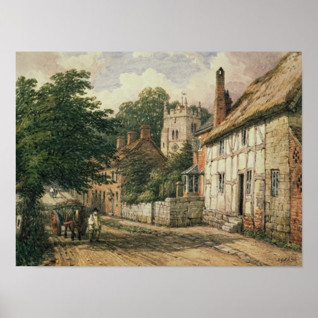 Cubbington, Warwickshire Poster (Framsidan)