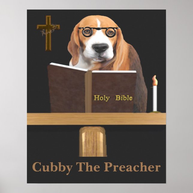 Cubby the Preacher Poster (Framsidan)