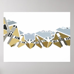 Cube House Poster