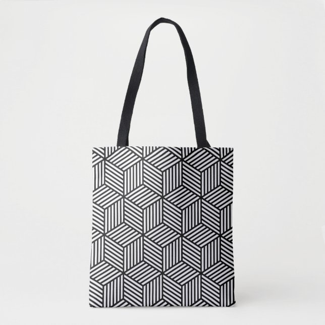 Cube Lines Tygkasse (Framsida)