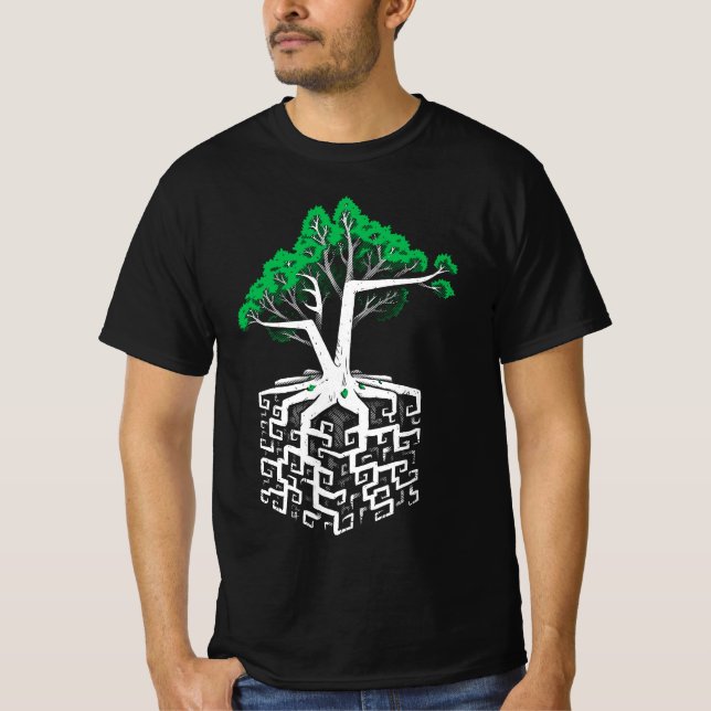 Cube Root T Shirt (Framsida)