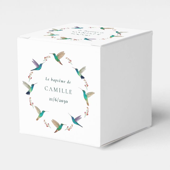 Cube surprise baptême presentaskar (Framsidan Sidan)