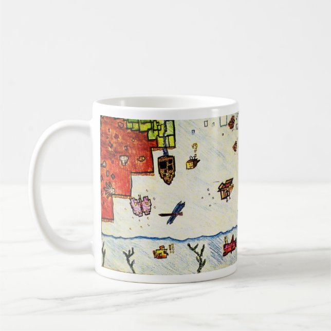 CUBEarth Kaffemugg (Vänster)