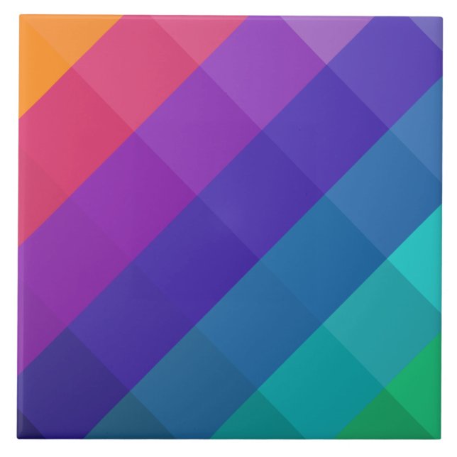 Cubical Färg Kakelplatta (Framsidan)