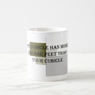 cubicle kaffemugg