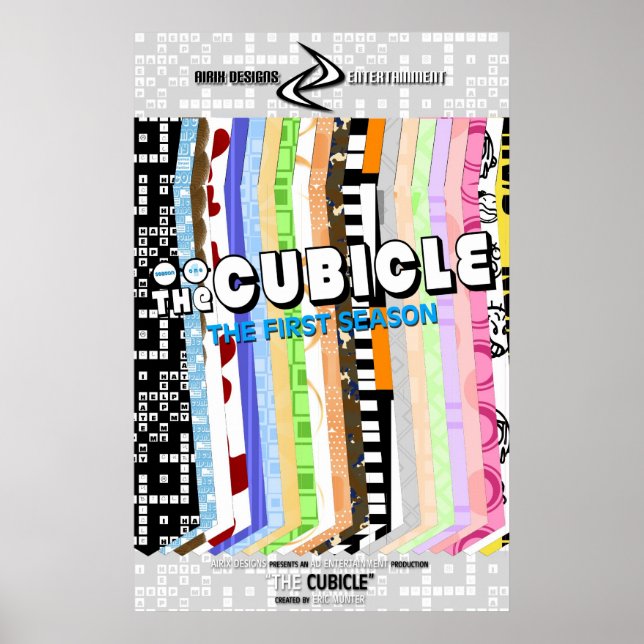 "CUBICLE" Säsong ett Poster (Framsidan)