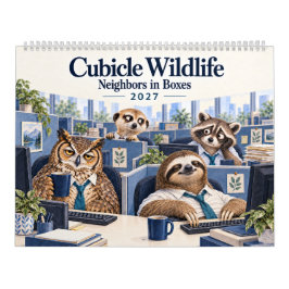Cubicle Wildlife 2027 – En annan dag på kontoret Kalender
