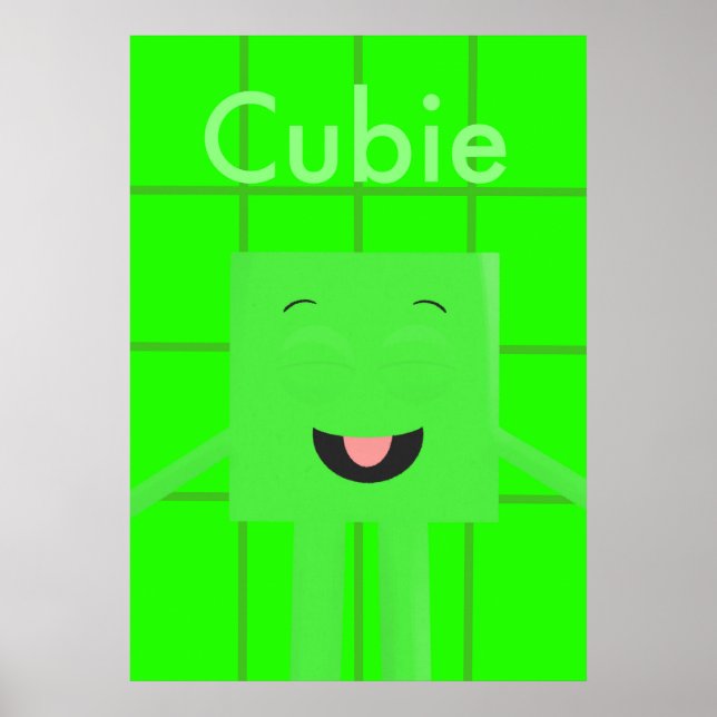 Cubie Cubester Poster (Framsidan)
