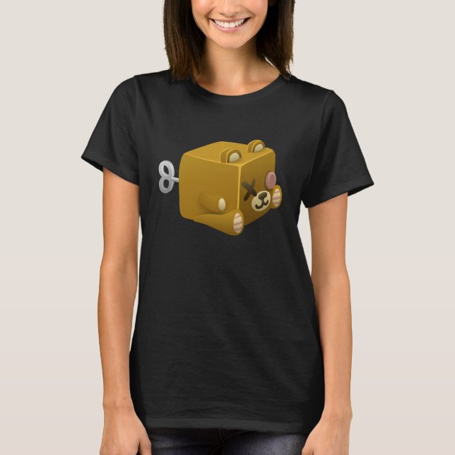Cubimal tekniskt felemobjörn t shirt (Framsida)