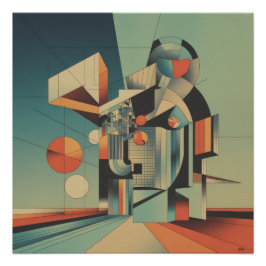 Cubismo Perfect Poster