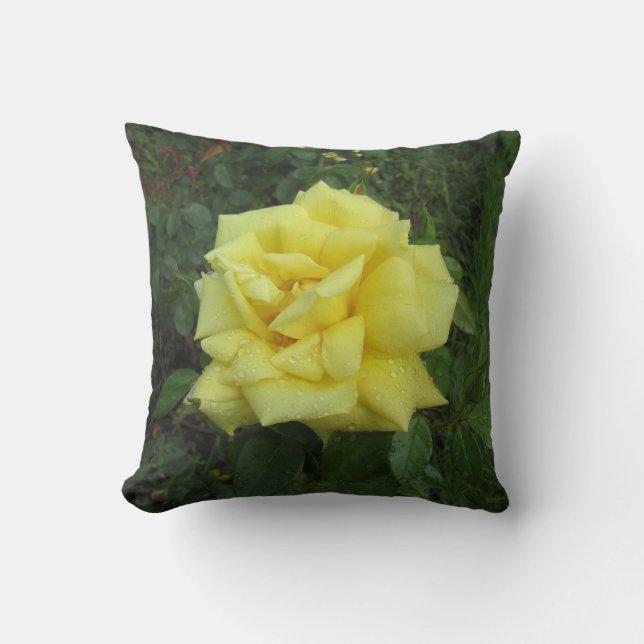 Cubist Rose Kudde (Framsida)