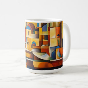 "Cubist Sydney Opera House Mugg" Kaffemugg