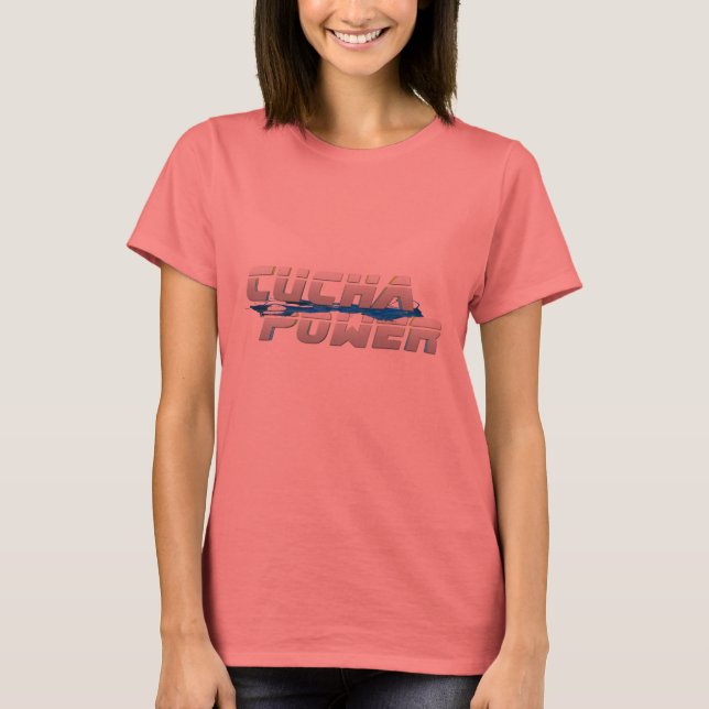 CuchaPower logotyp 20 Tee Shirt (Framsida)