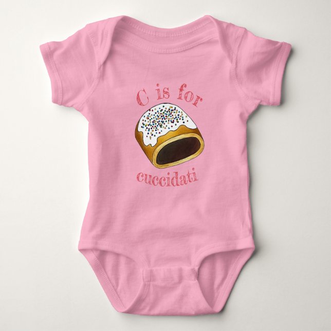 Cucidati Cuccidati Italienska fig-julkookies T Shirt (Framsida)