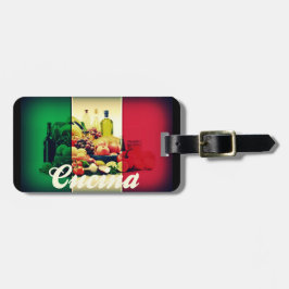 Cucina Italienska Flagga Bagagebricka