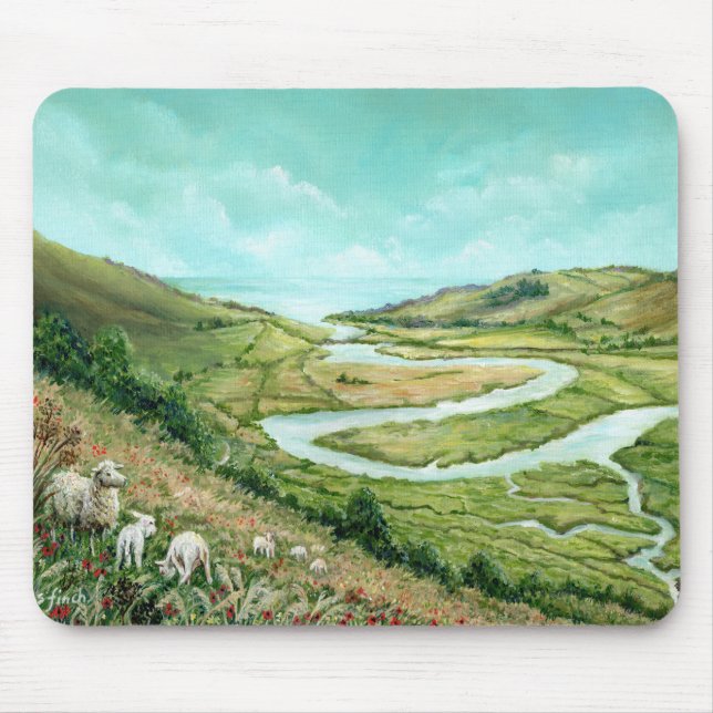 Cuckmere Haven efter stormen Musmatta (Framsidan)