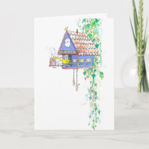"Cuckoo Clock", födelsedagskort Kort