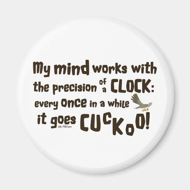 Cuckoo Clock Magnet (Framsidan)