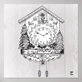 Cuckoo Clock Poster