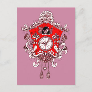 Cuckoo Clock Vykort