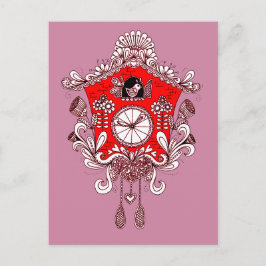Cuckoo Clock Vykort