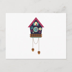 Cuckoo Clock Vykort