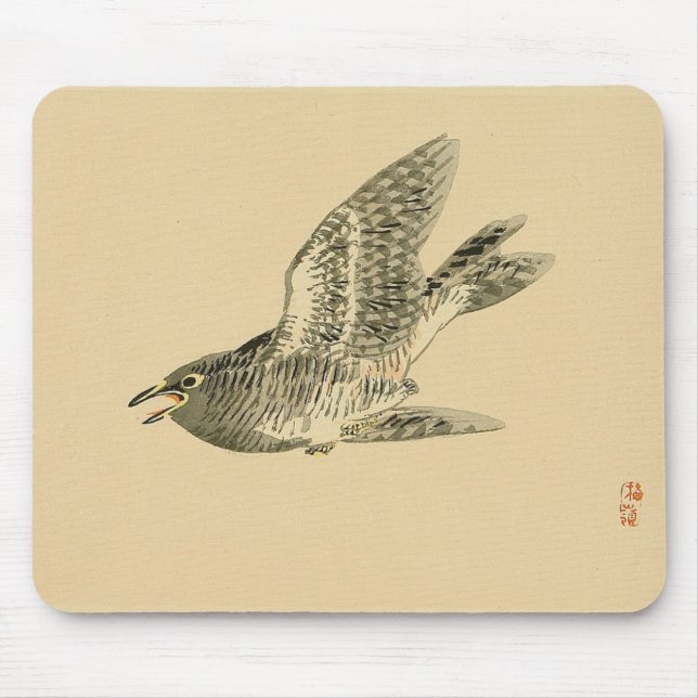 Cuckoo (japansk konst) (av Kono Bairei) Musmatta (Framsidan)