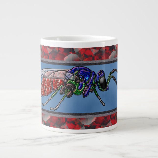 Cuckoo Wasp Jumbo Mugg (Framsidan)