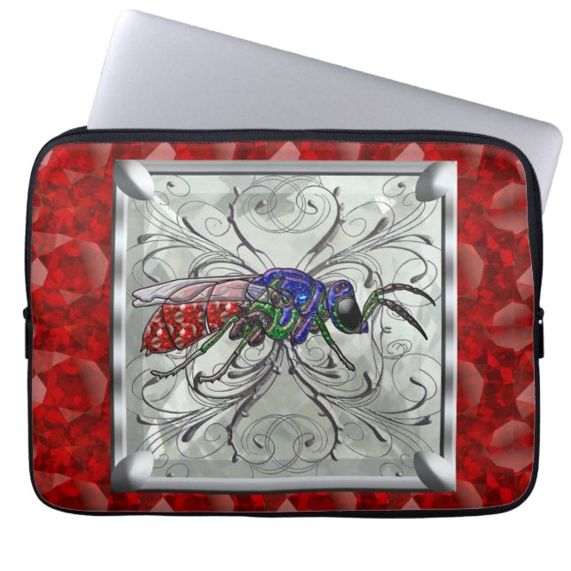 Cuckoo Wasp Laptop Fodral (Framsidan)